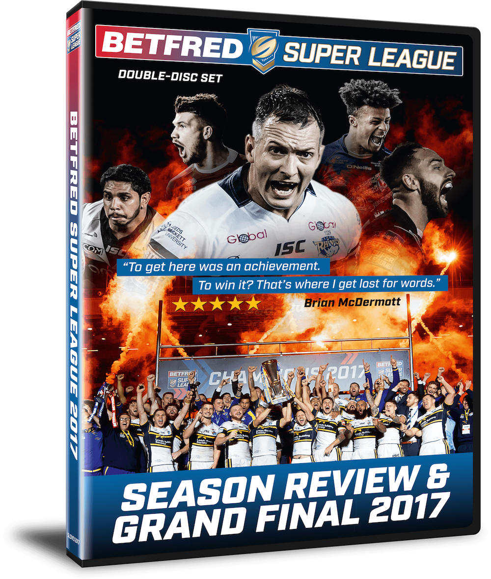 胜利:Betfred超级联赛赛季回顾&总决赛2017 DVD